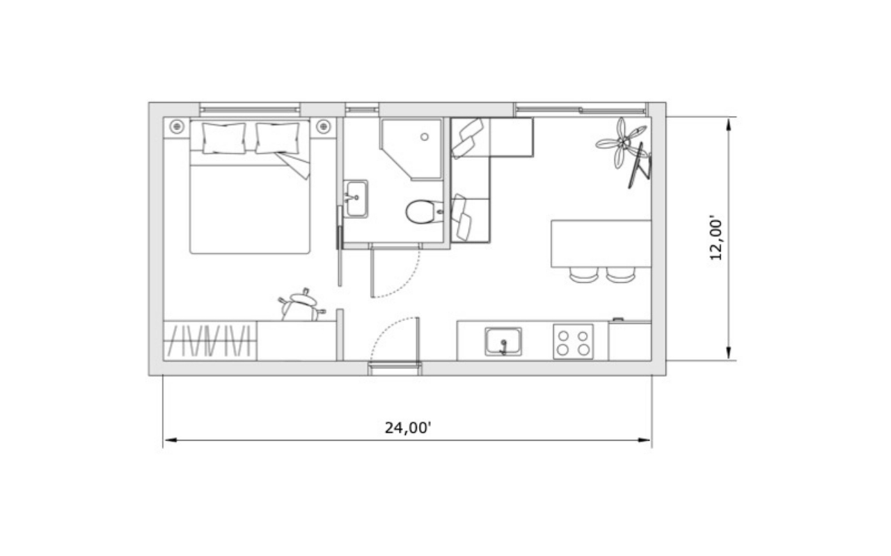 The Hunter home
