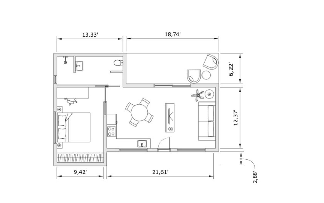 The Riley home